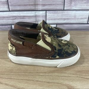 Converse Slip On Camo Floral Design Shoe Infant 3